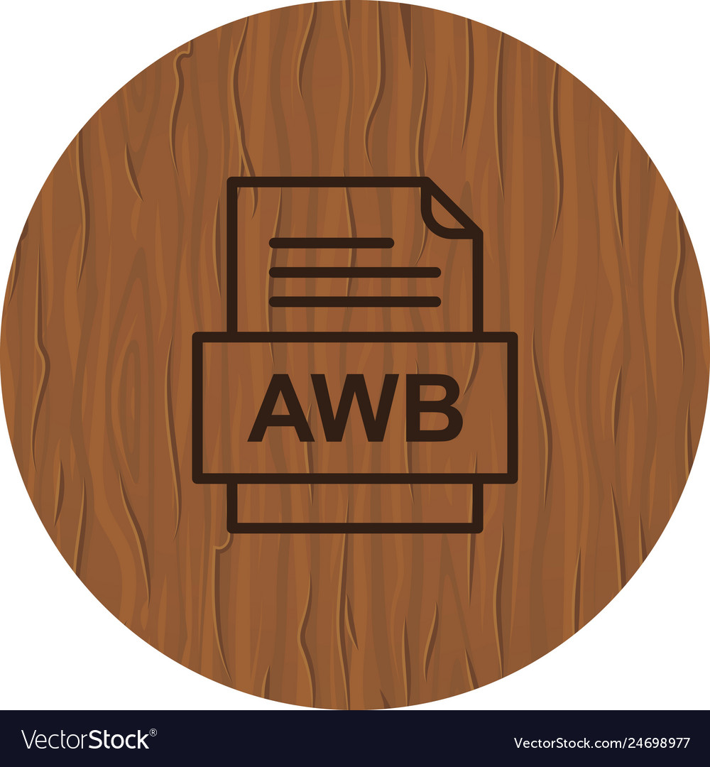 Awb file document icon
