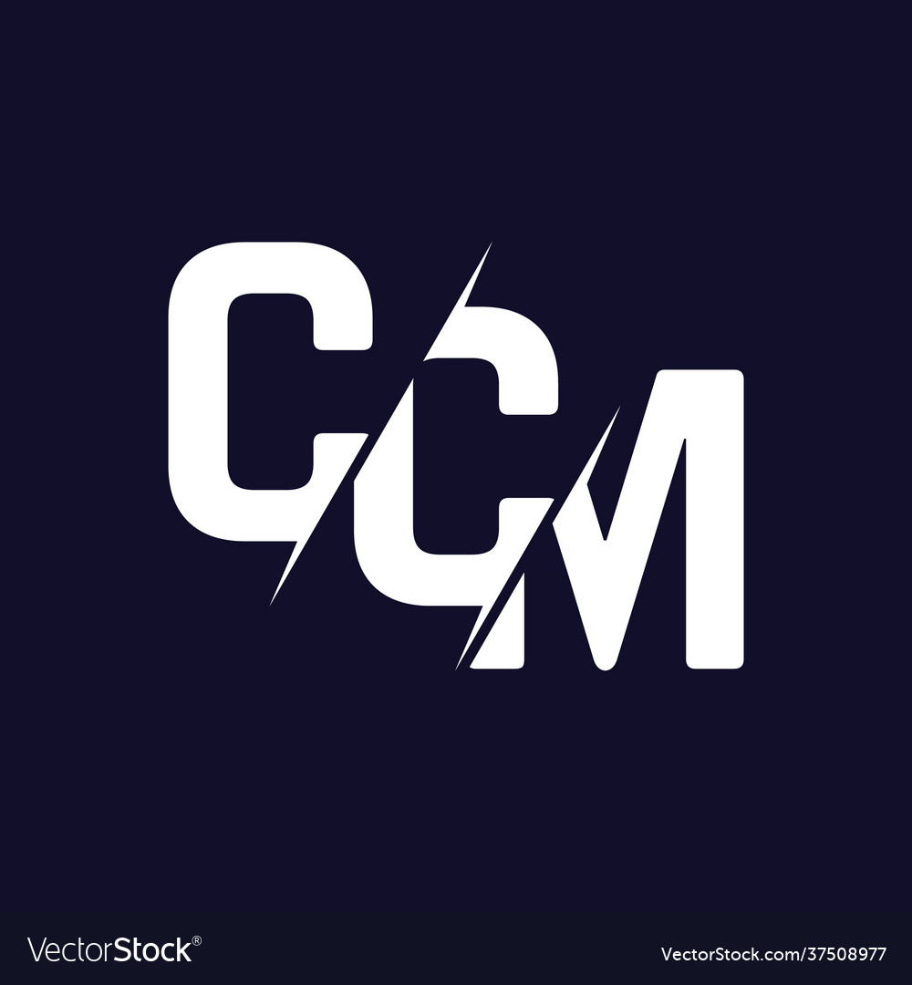 CCM Monogram Initial Logo