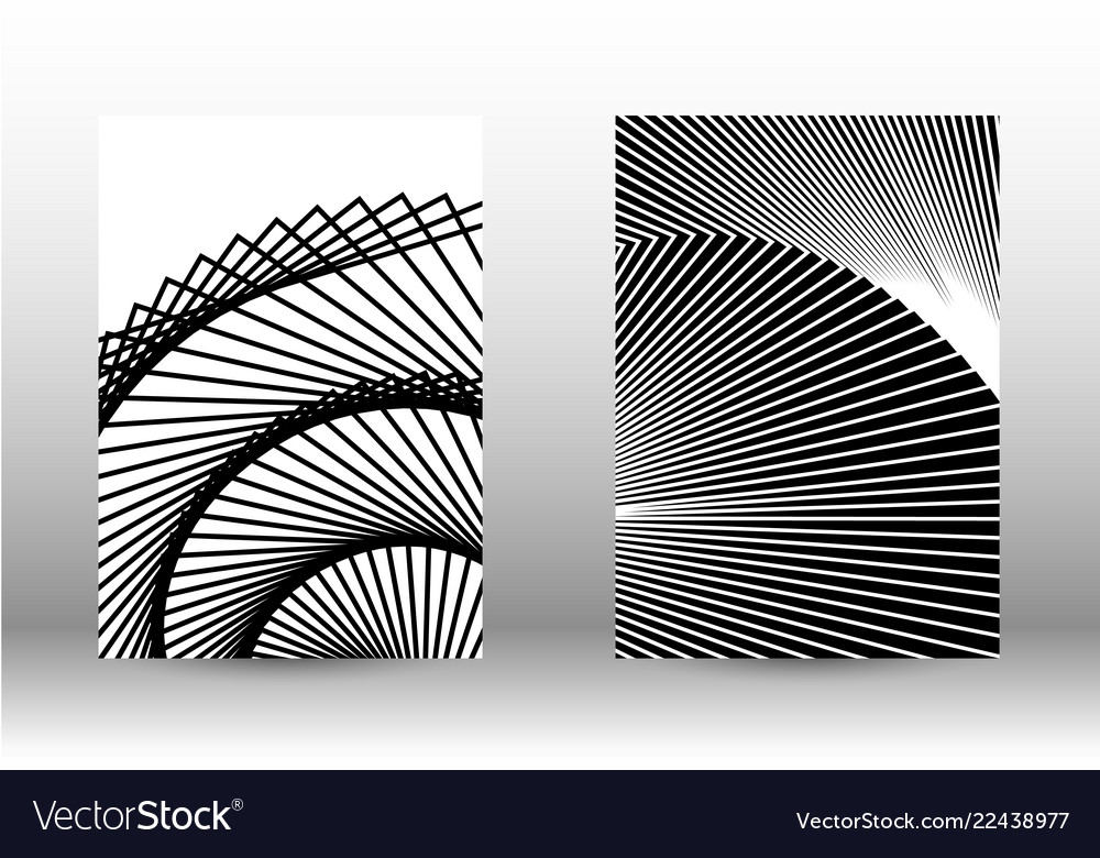 Distorted Lines Pattern Set