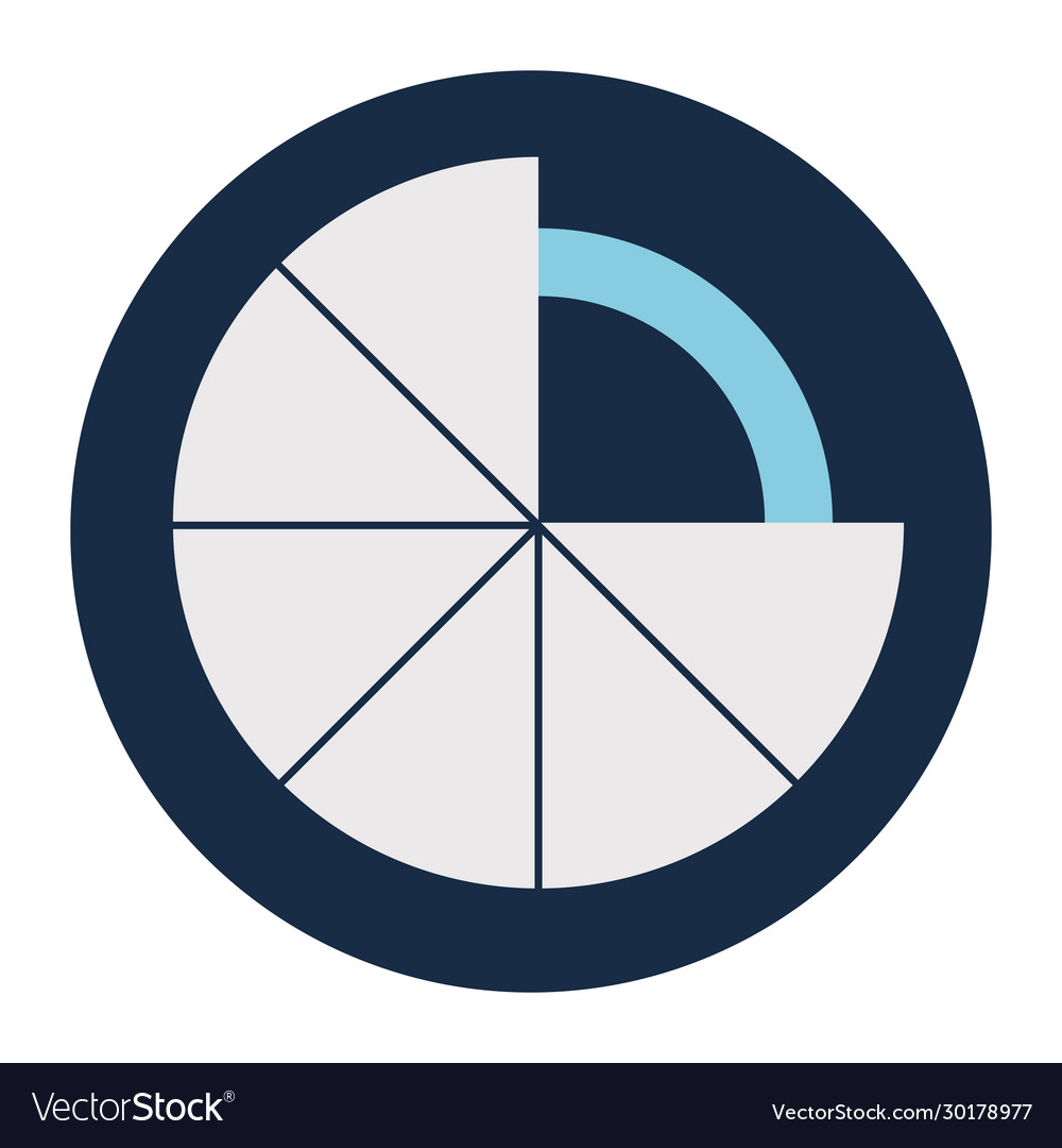 Striped loading circle block style icon
