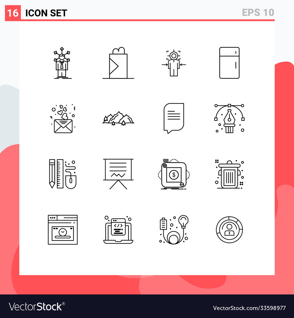 User interface pack 16 basic outlines