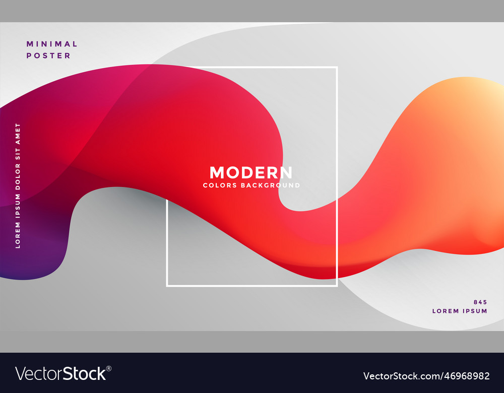 3d colorful dynamic fluid wave abstract background