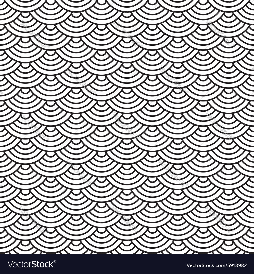 Fish Scale Pattern