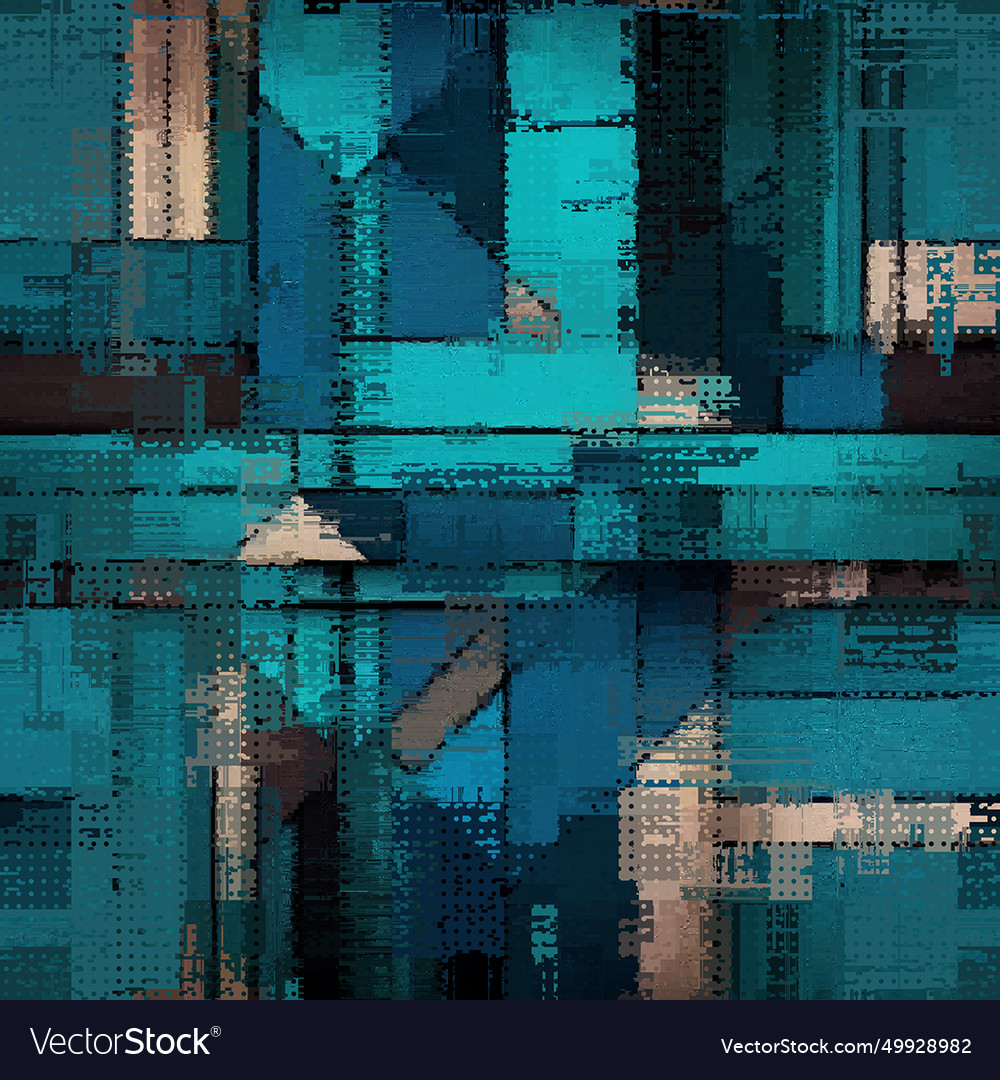 Image with imitation of grunge datamoshing