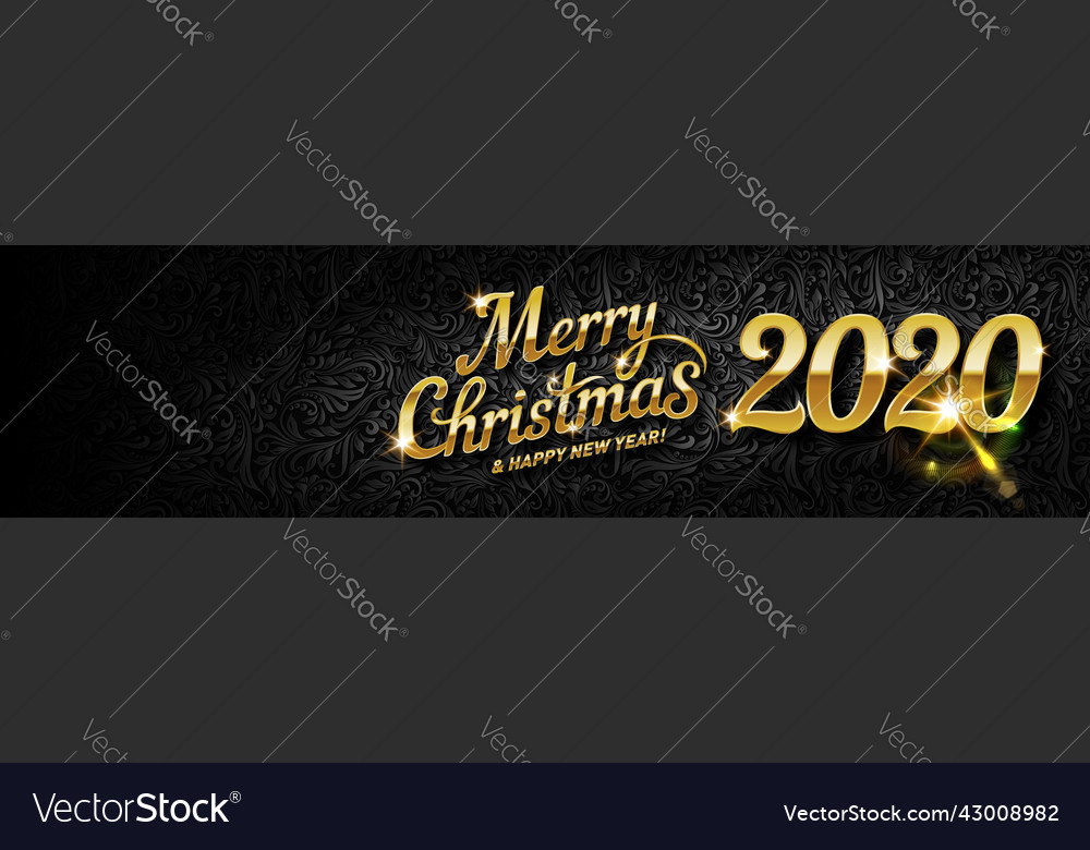 Merry christmas vector image Merry christmas