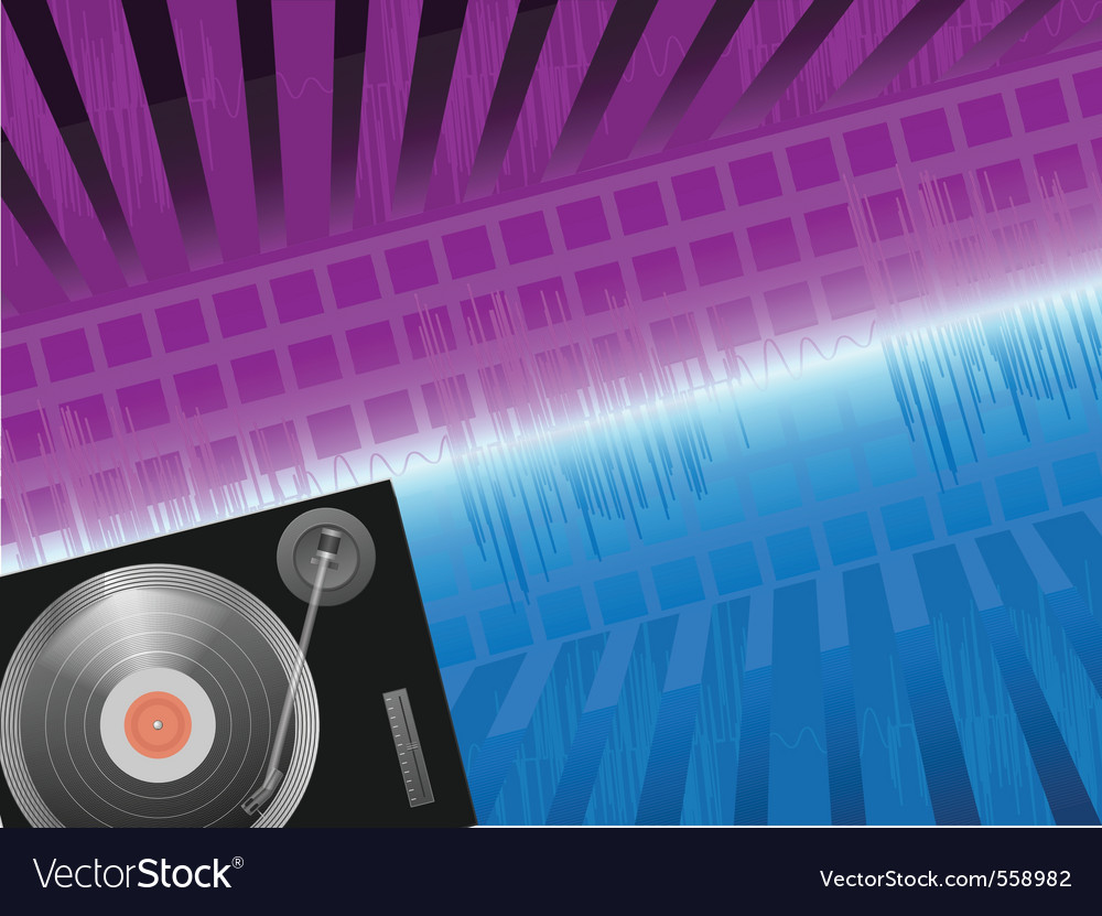 Neon Synth Waves Background
