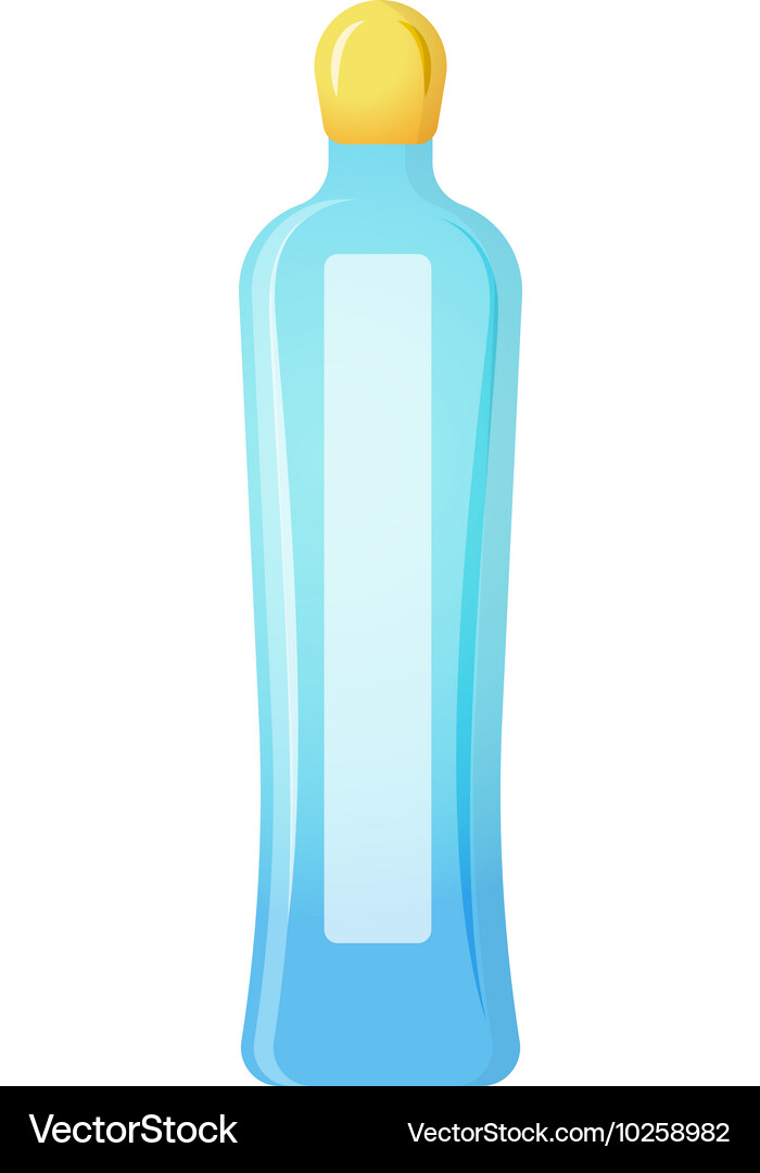 Perfume bottle isolated Royalty Free Vector Image