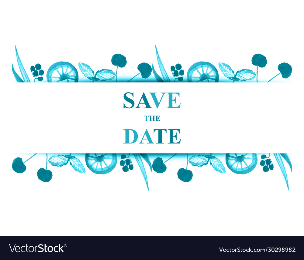 Save date for personal holiday wedding