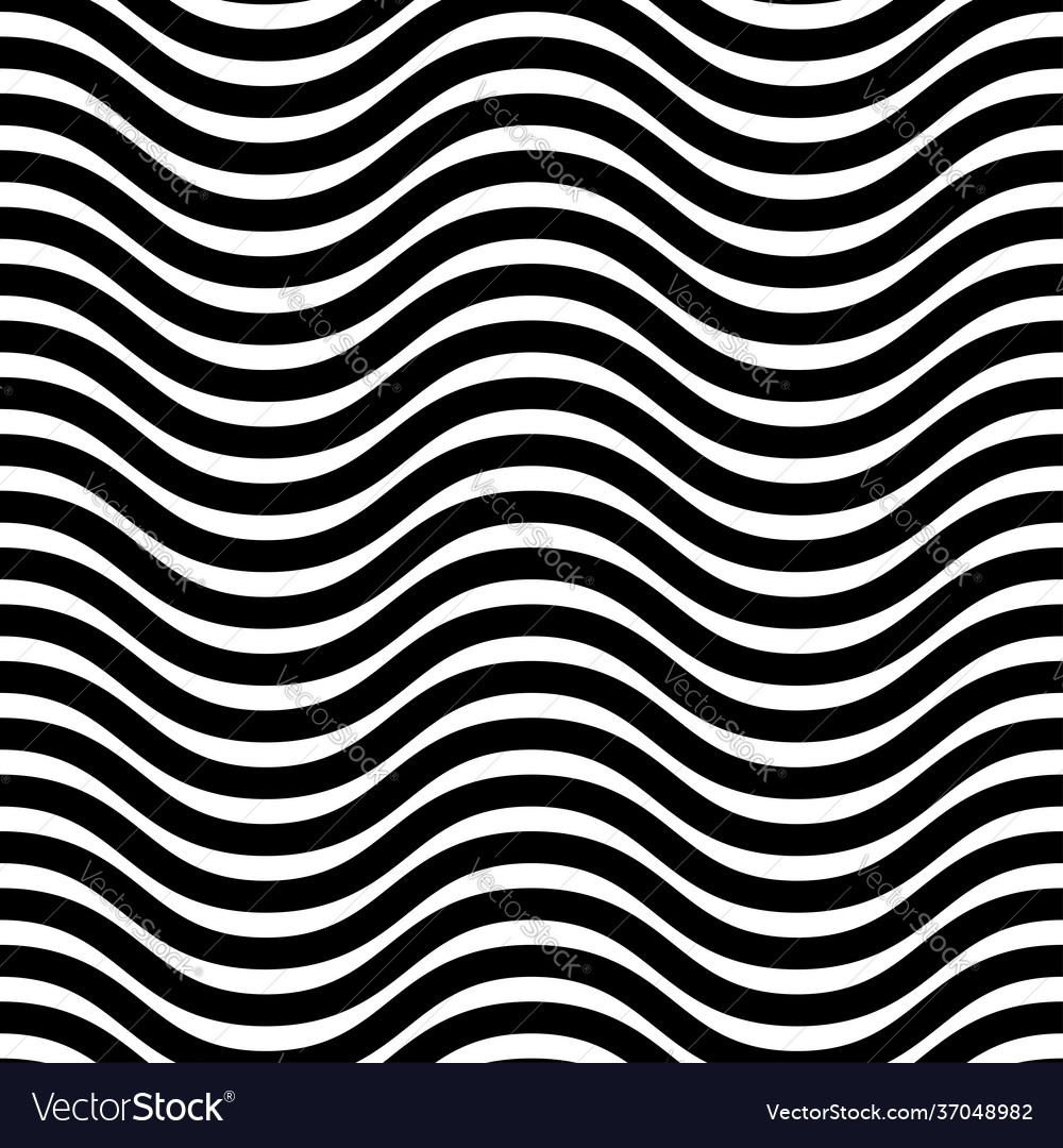 Wavy waving sine lines pattern background Vector Image Wavy waving sine lines pattern background