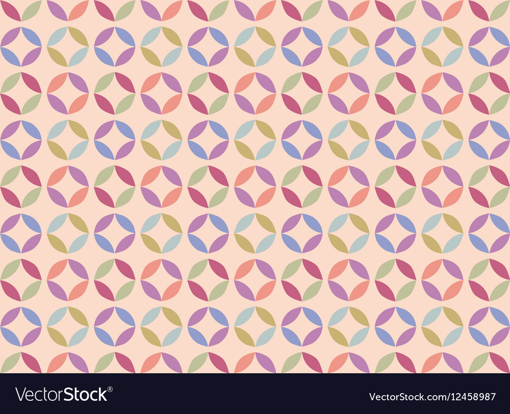 Abstract circle geometric pattern