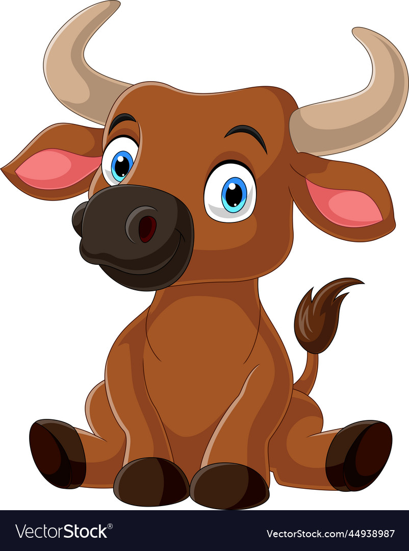 Cartoon Buffalo Illustration