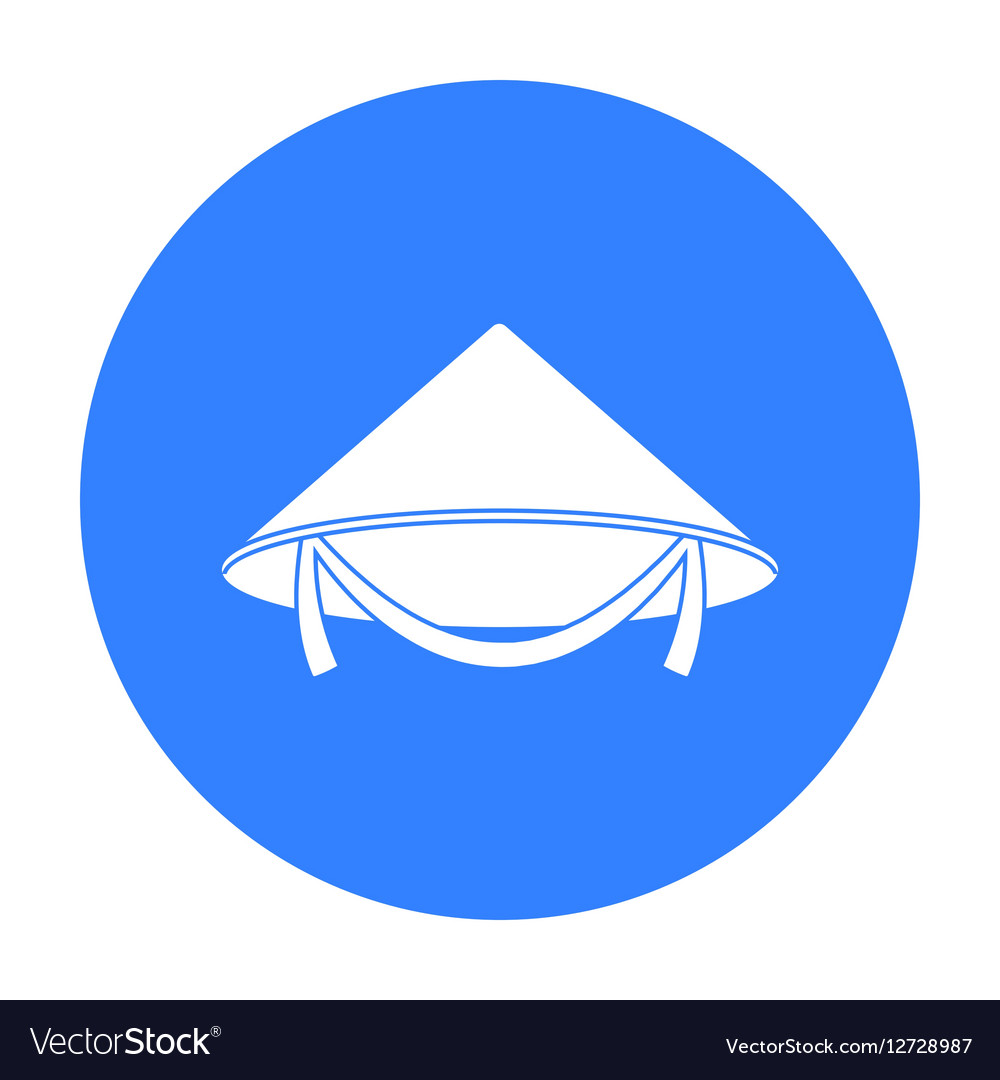 black conical hat