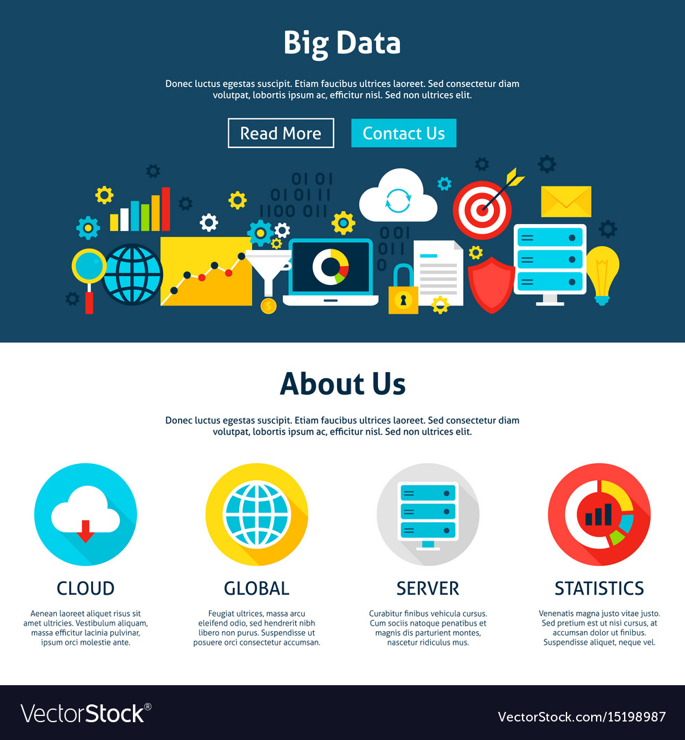Data Analysis Website Concept