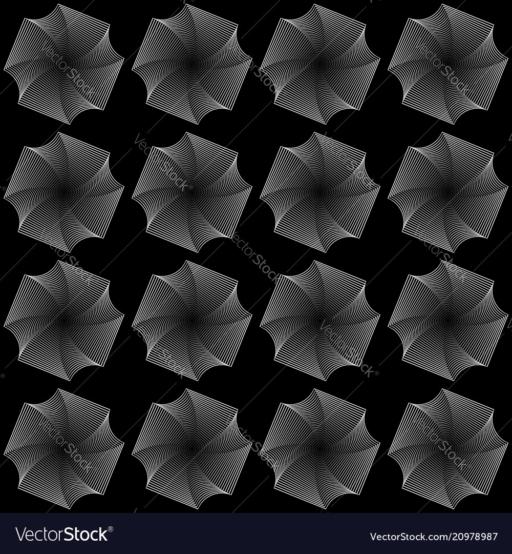 Design seamless monochrome decorative pattern