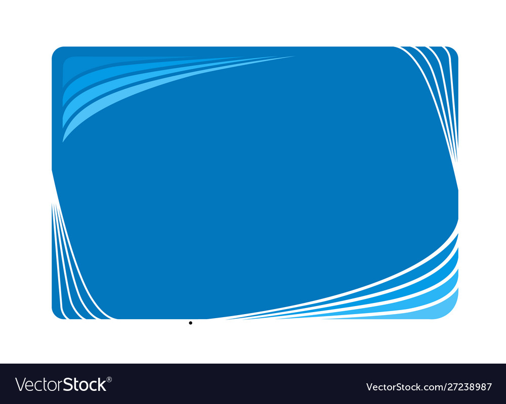 Frame for text modern art dynamic form Vector Image Frame for text modern art dynamic form
