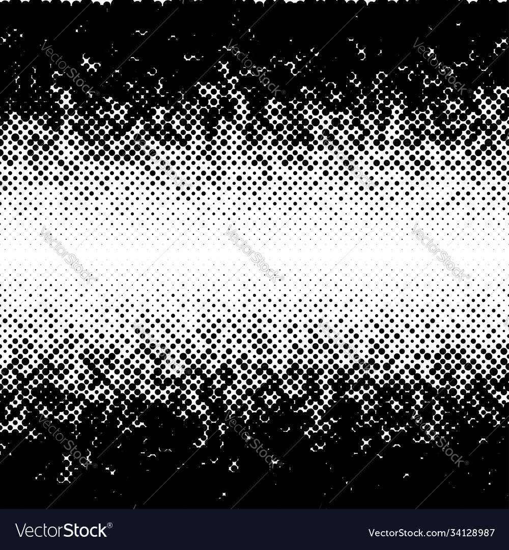 Halftone random circles dots specks vector image Halftone random circles dots specks