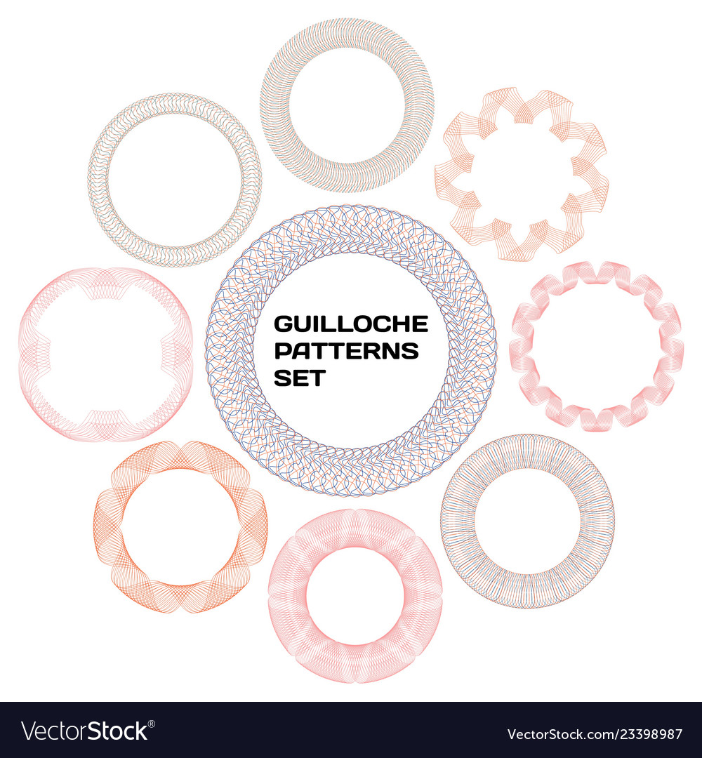 Intricate Guilloche Patterns