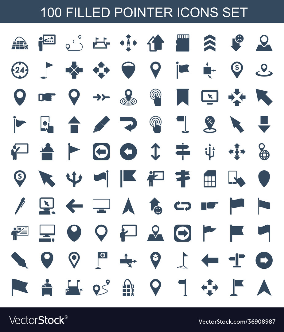Pointer icons