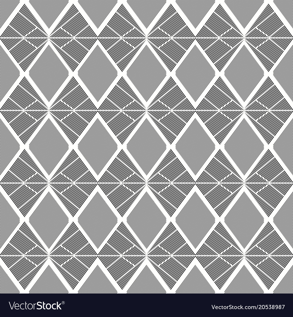 Seamless abstract polygonal grey pattern