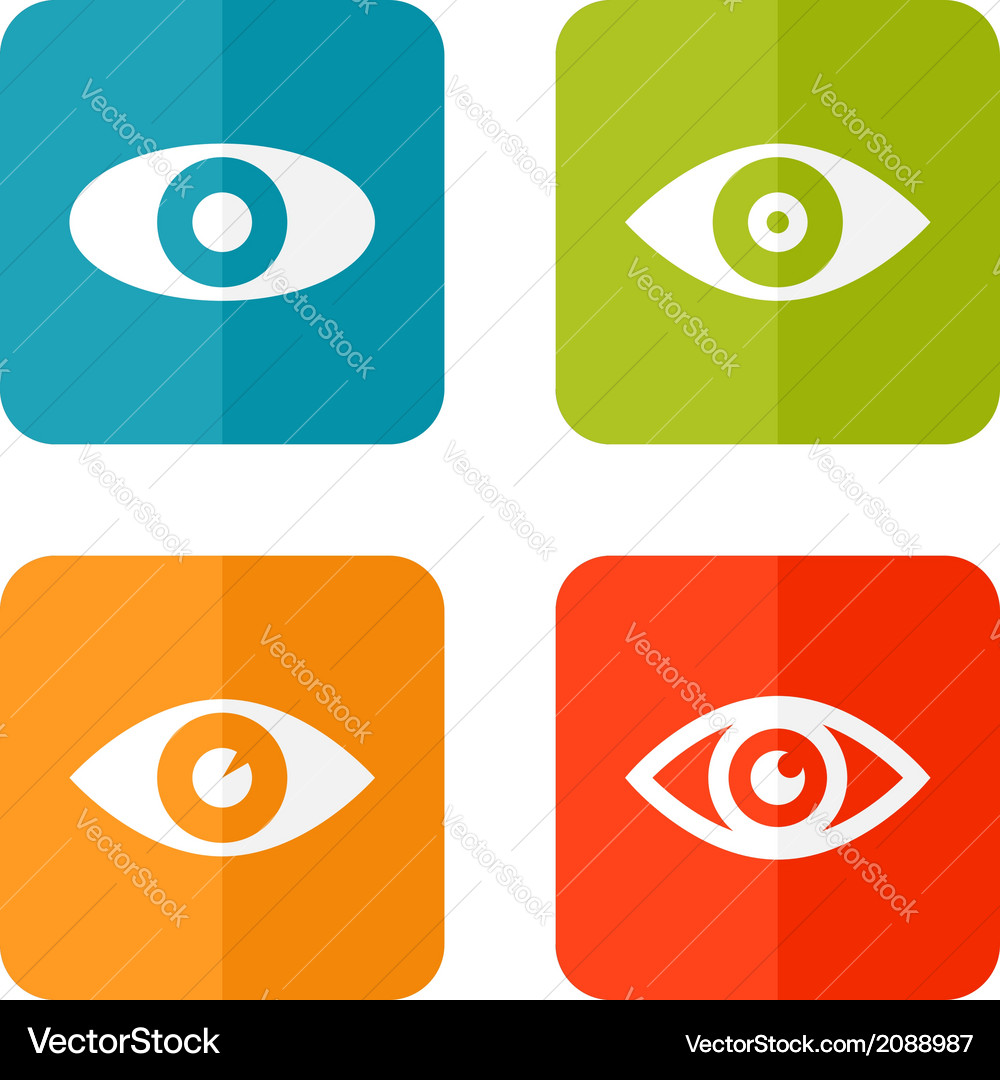 Set icons Royalty Free Vector Image - VectorStock