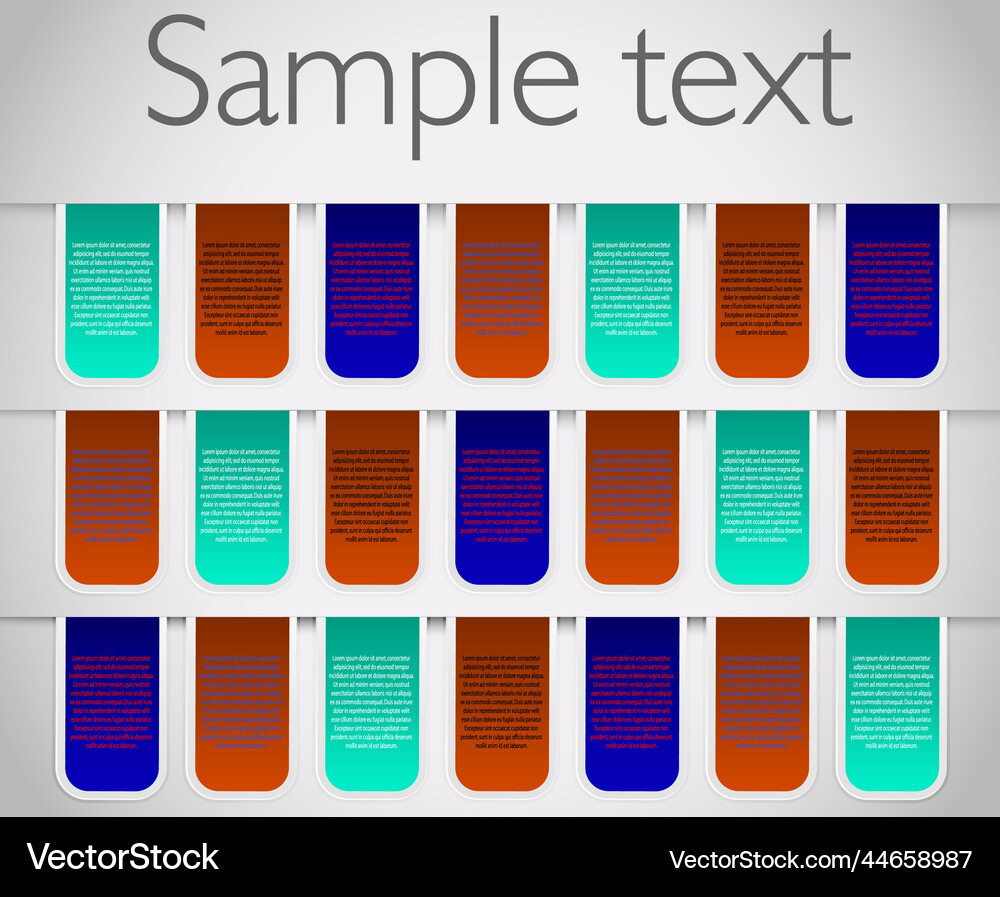 Sticker set Royalty Free Vector Image - VectorStock