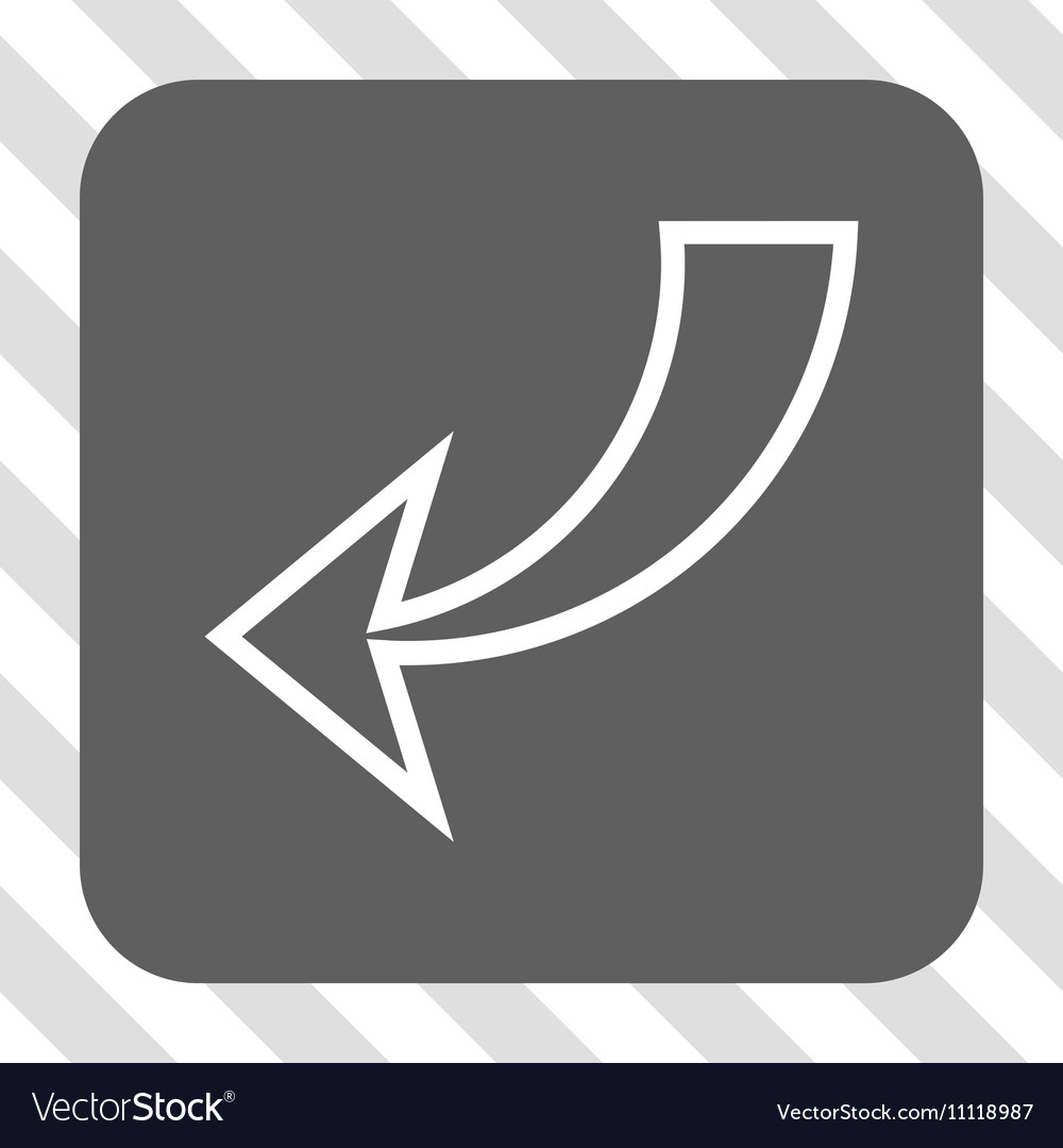 Undo rounded square button