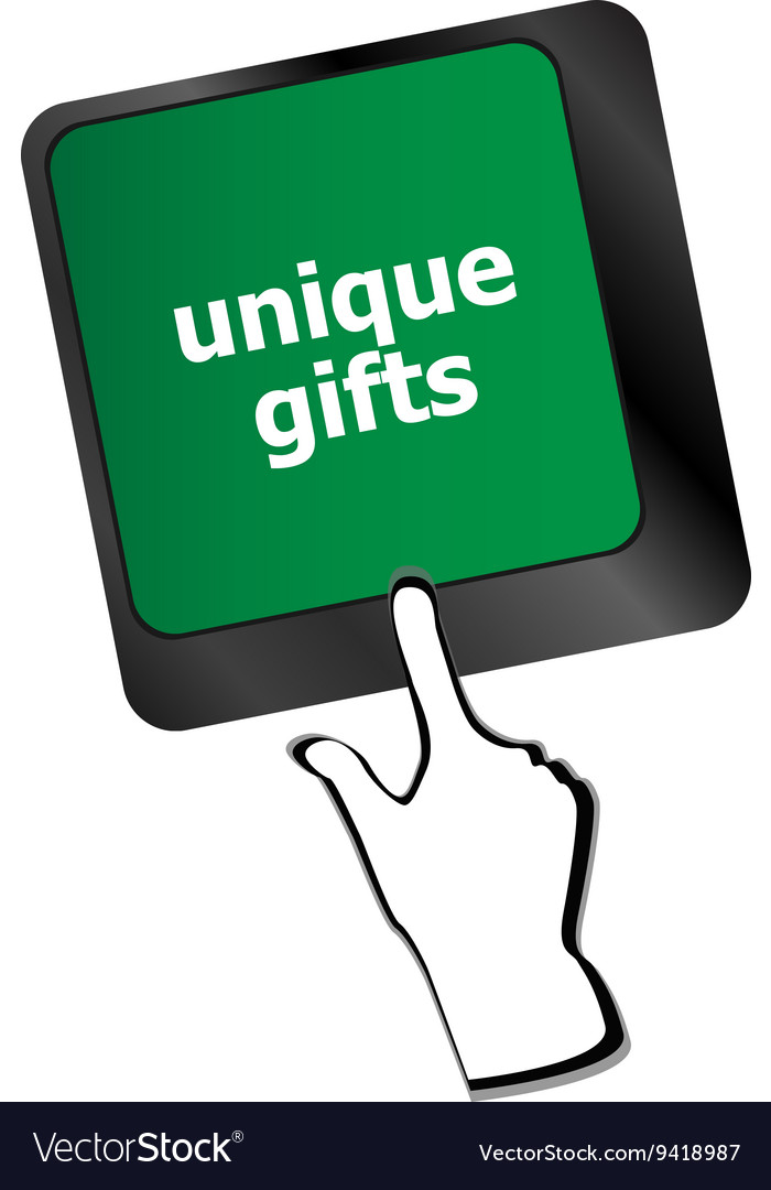 Unique gifts events button on the keyboard keys