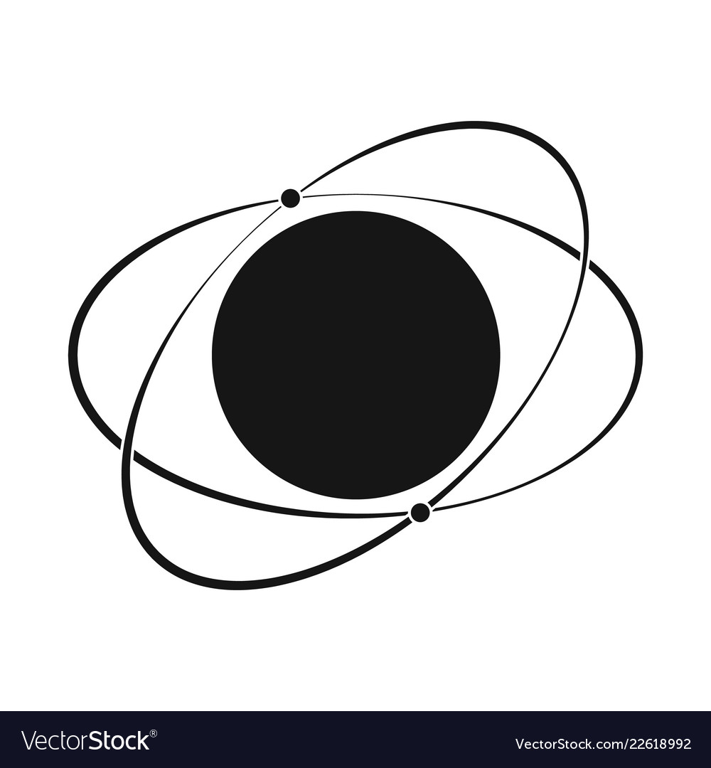 Design of mars and space symbol set
