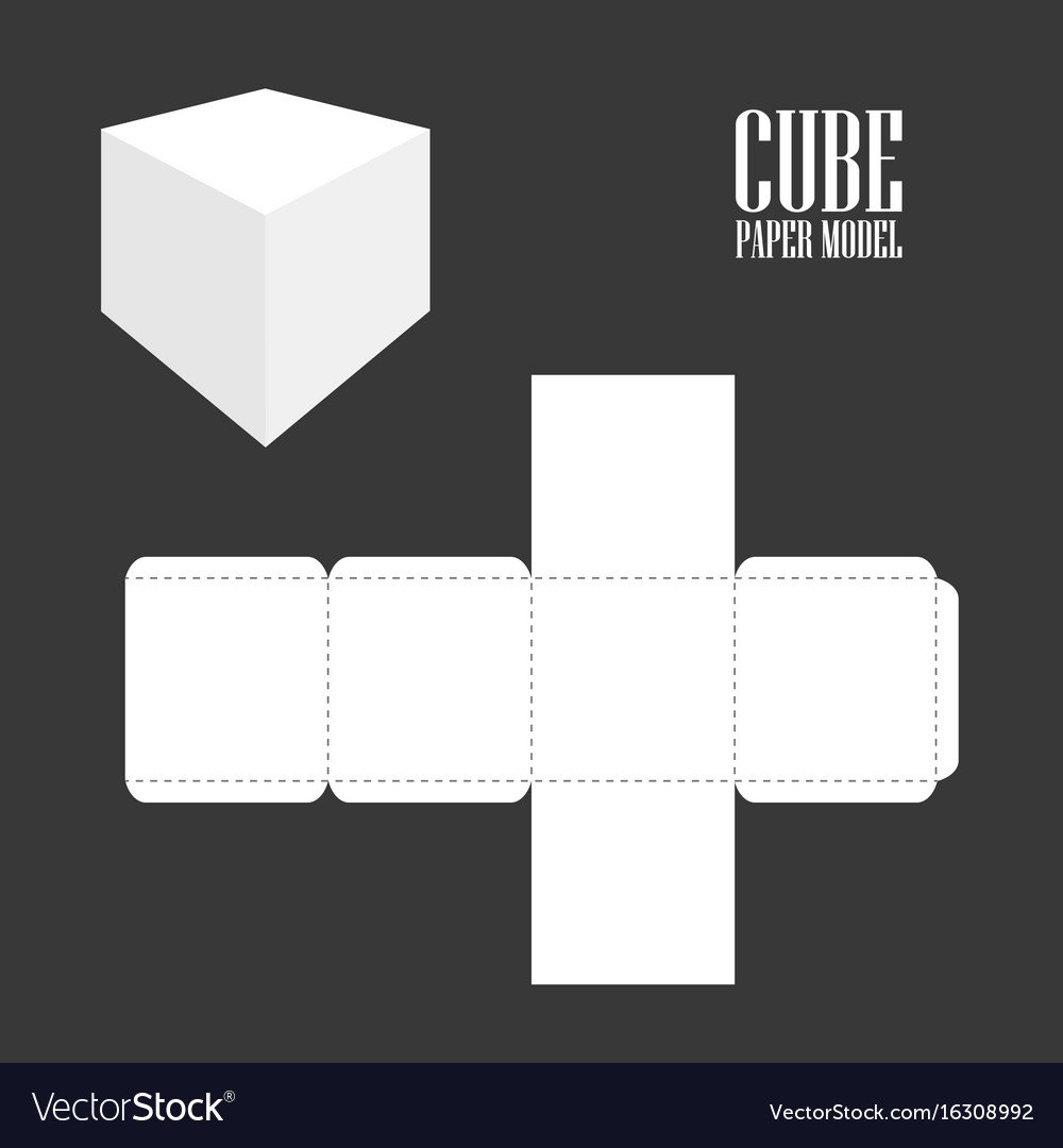 Paper Cube Model