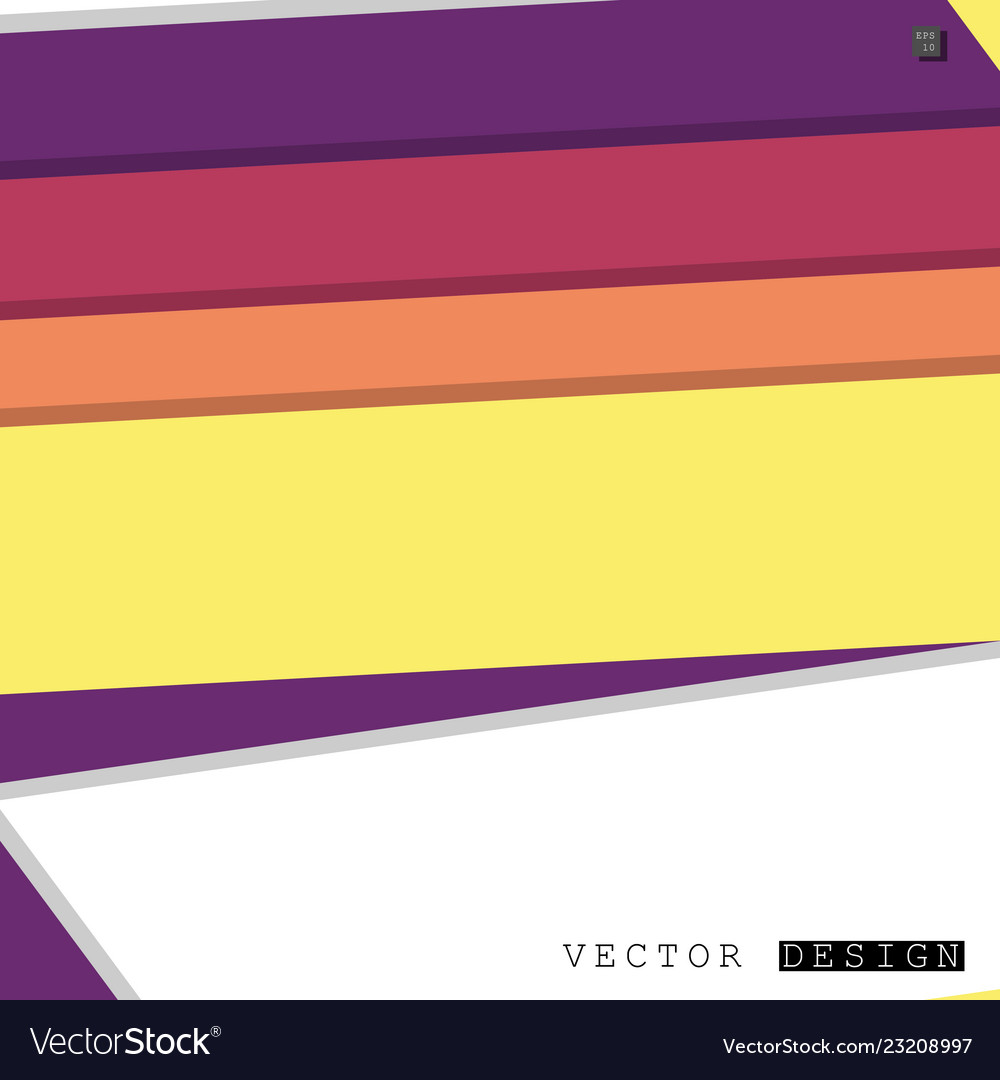 Abstract design with a background of colorful Vector Image Abstract design with a background of colorful