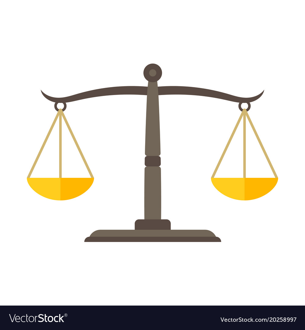 Scales of justice icon