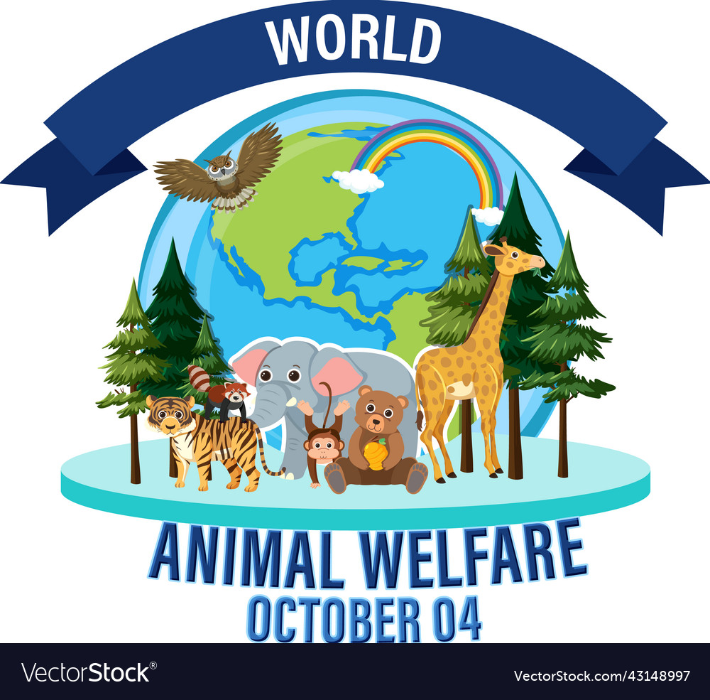 World animal welfare day poster