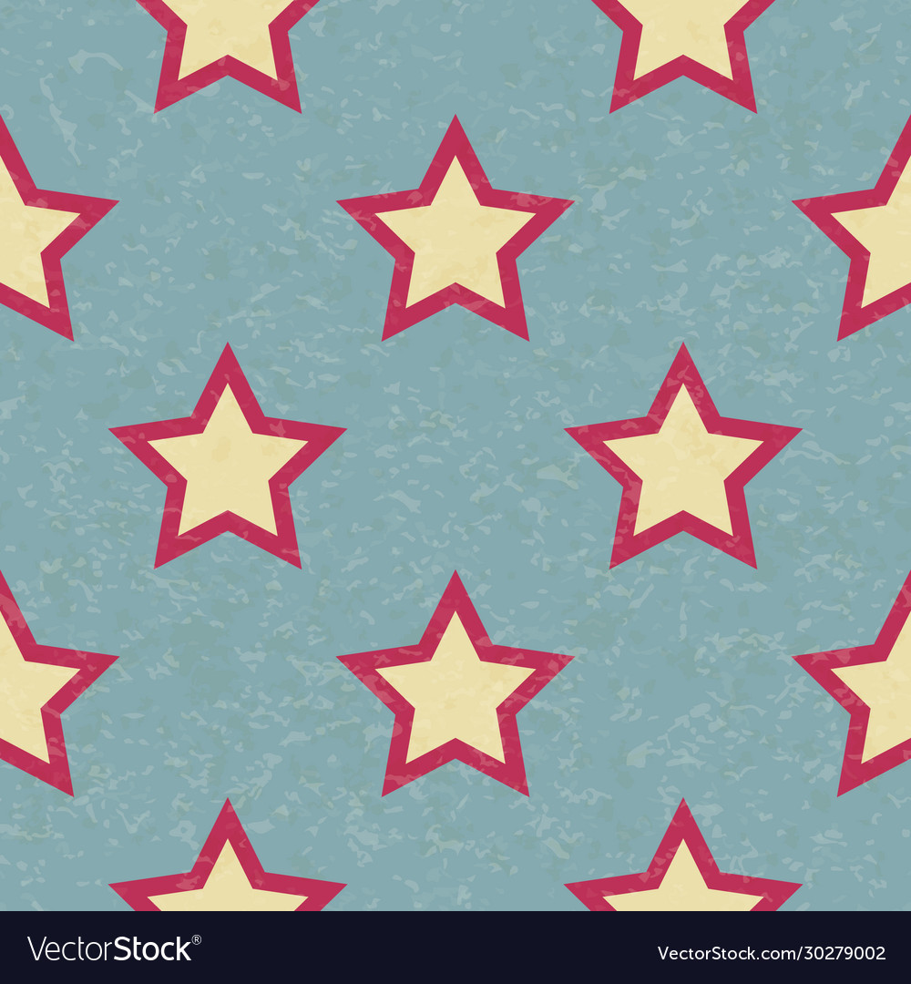 Circus carnival retro vintage stars seamless