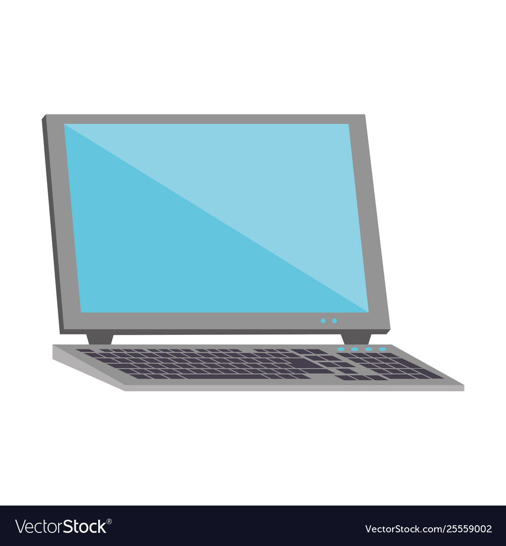 Computer and keyboard device isolated