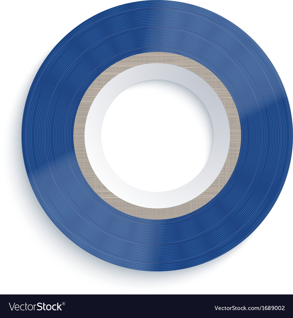 Insulating tape on white background eps10