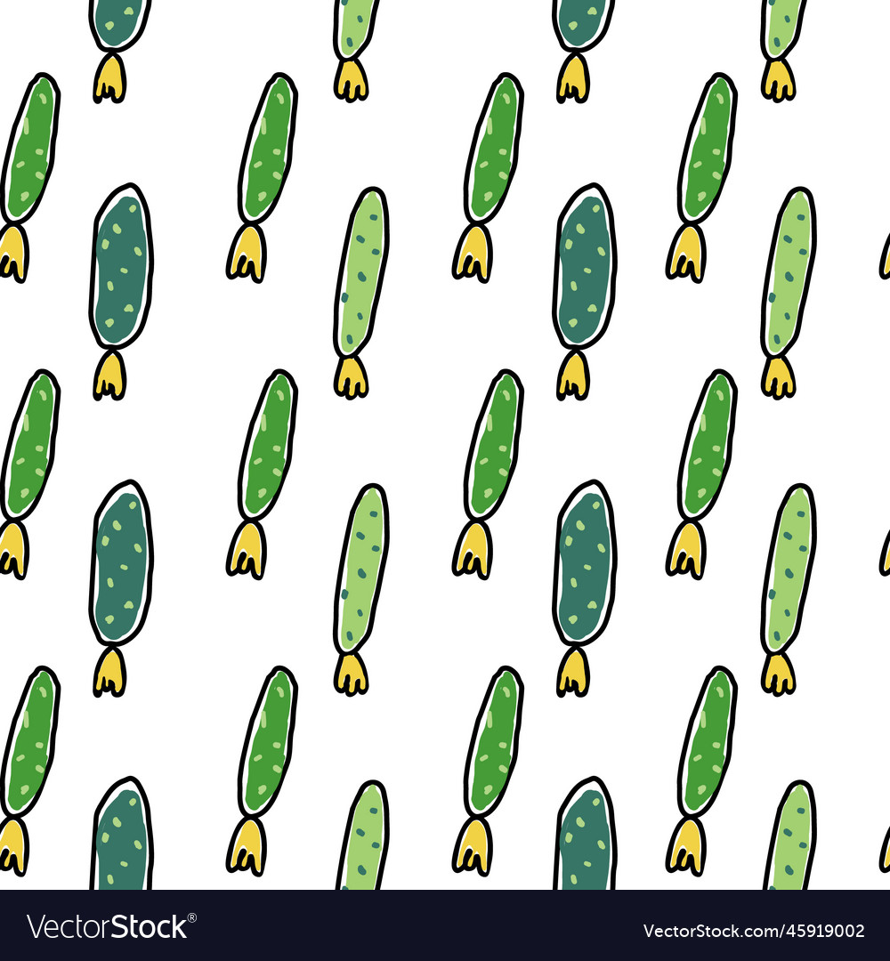 Small cucumbers on a transparent background