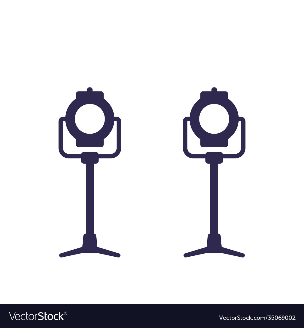 Spotlight Vector Icon