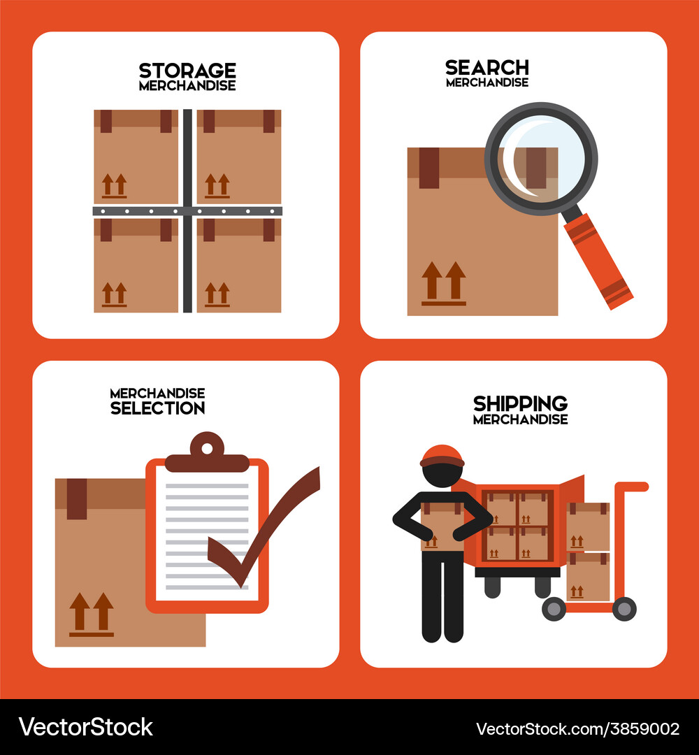Warehouse Royalty Free Vector Image - VectorStock