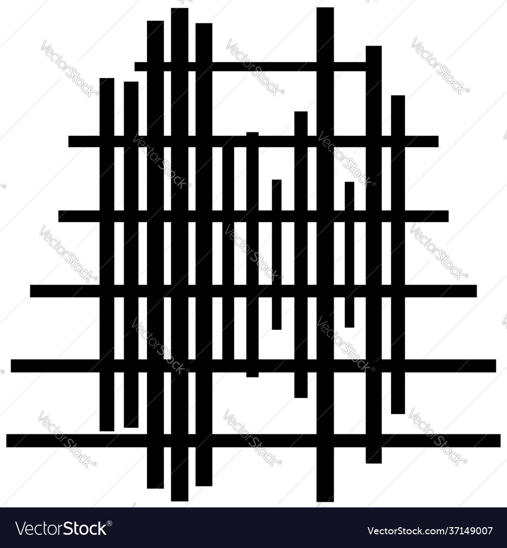 Abstract grid mesh lattice grating geometric vector image Abstract grid mesh lattice grating geometric