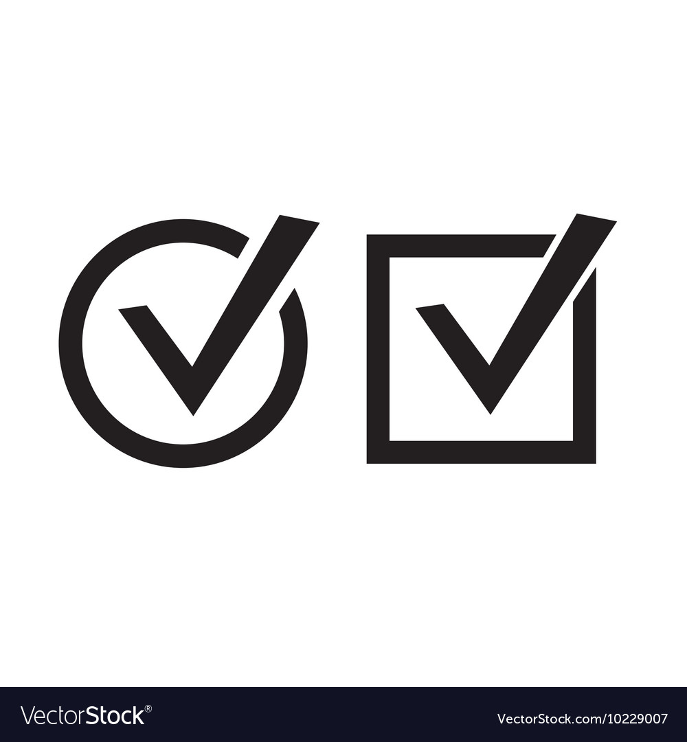 Check Marks Icons - Set