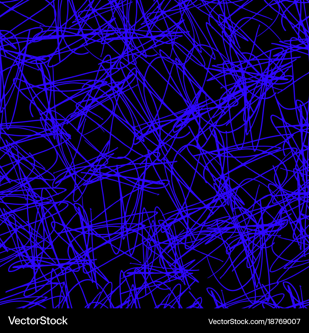 Decorative abstract doodle seamless pattern Vector Image