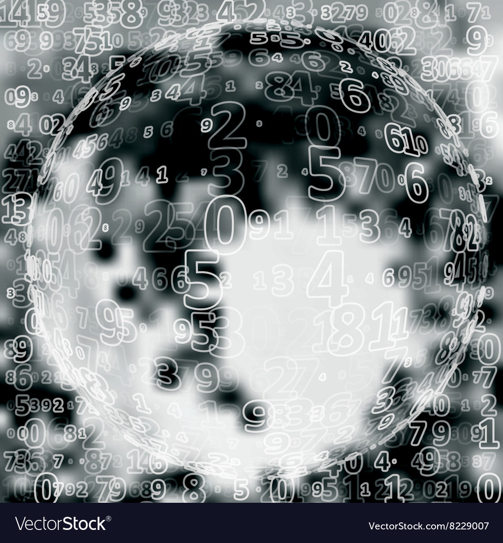 Digital code background
