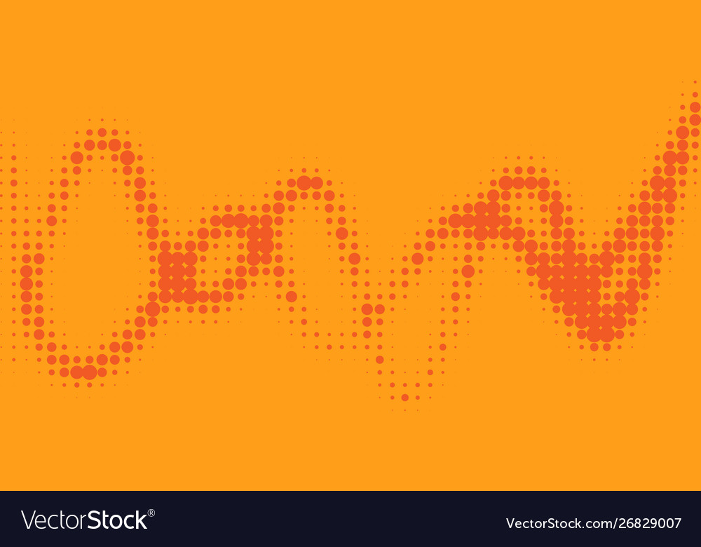 Gradient futuristic pattern