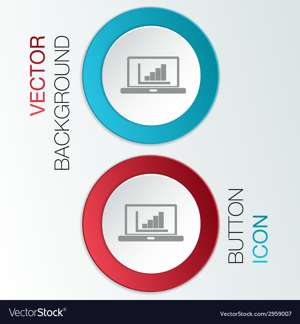 Laptop with symbol diagram