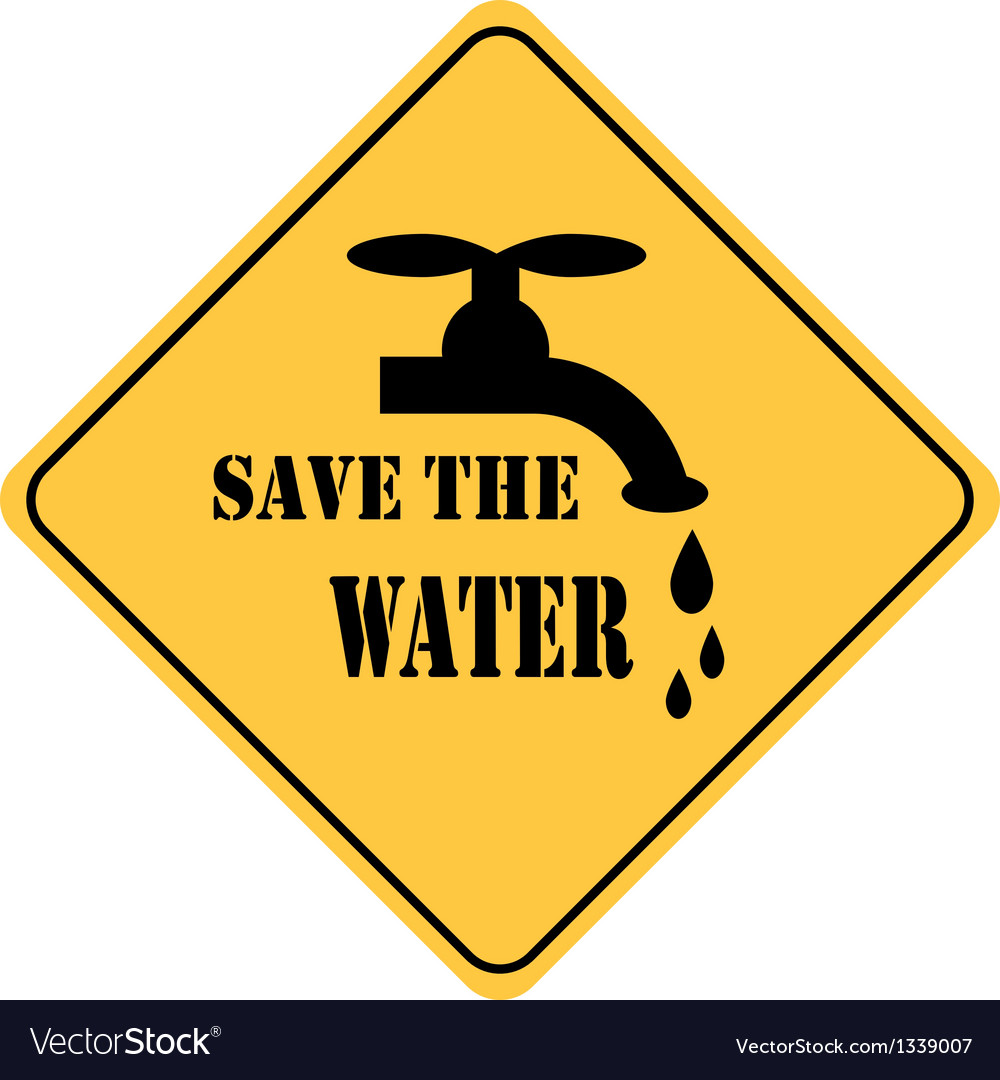 Save safe. Значок вода желтый. save water sign.