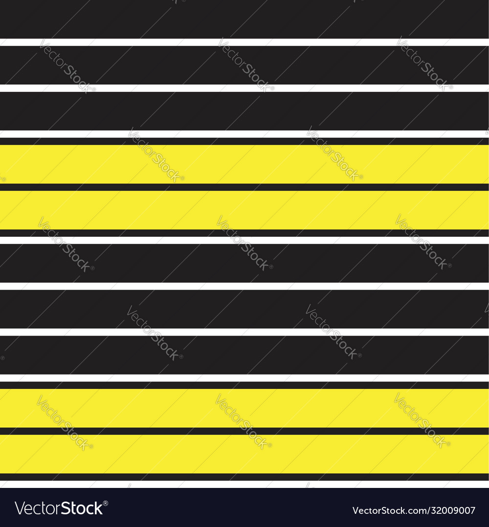 Yellow stripe seamless pattern background vector image Yellow stripe seamless pattern background