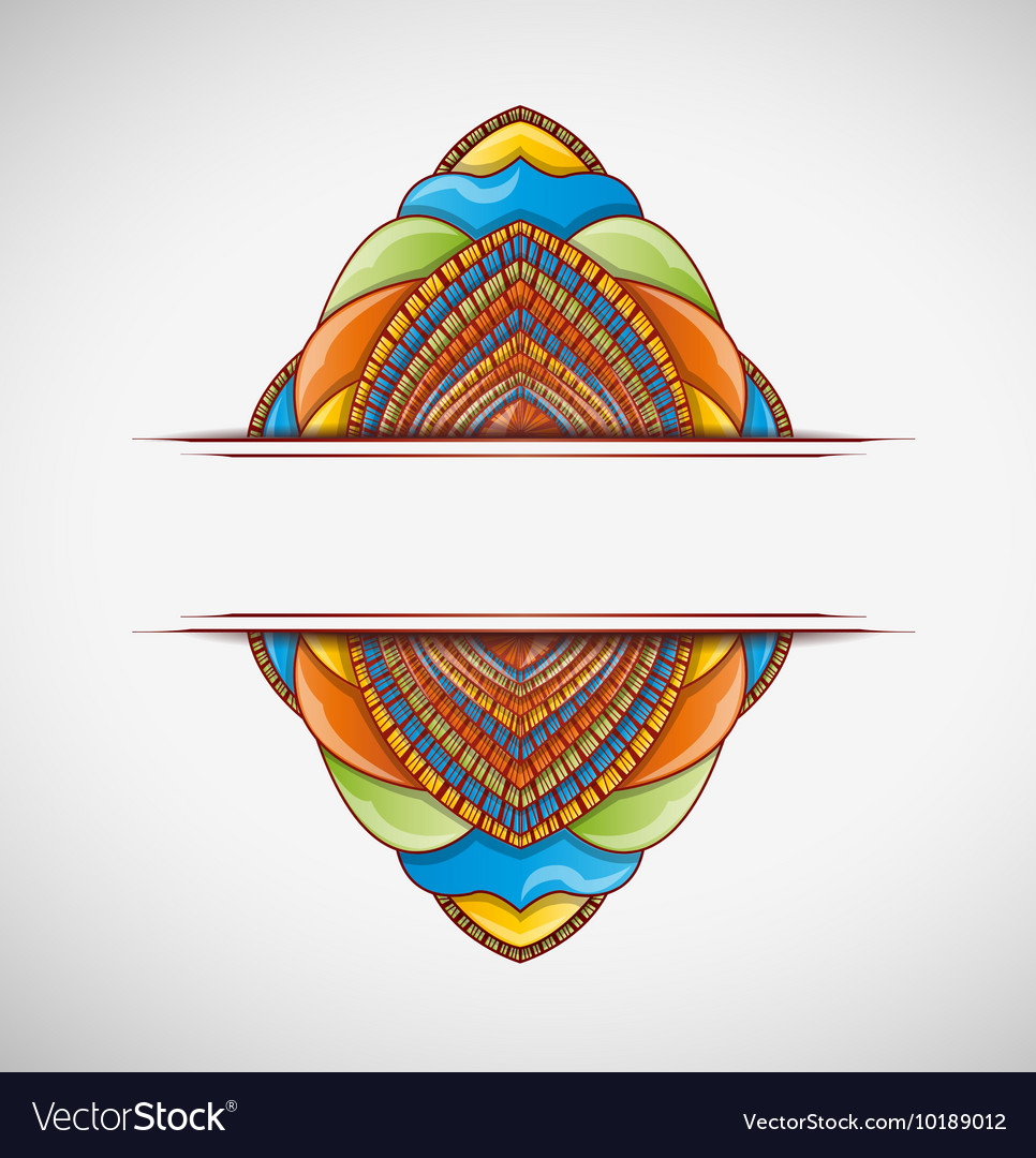 Abstract background with frame