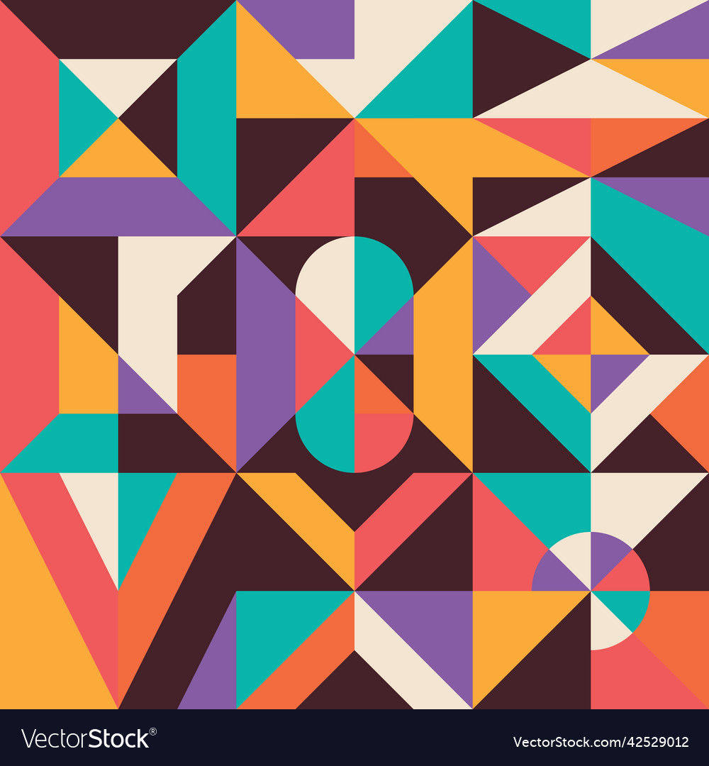 Helle geometrische Hintergrundgestaltung abstrakt vector image Helle geometrische Hintergrundgestaltung abstrakt