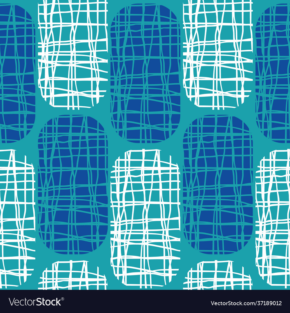Irregular weave effect rectangles seamless vector image Irregular weave effect rectangles seamless