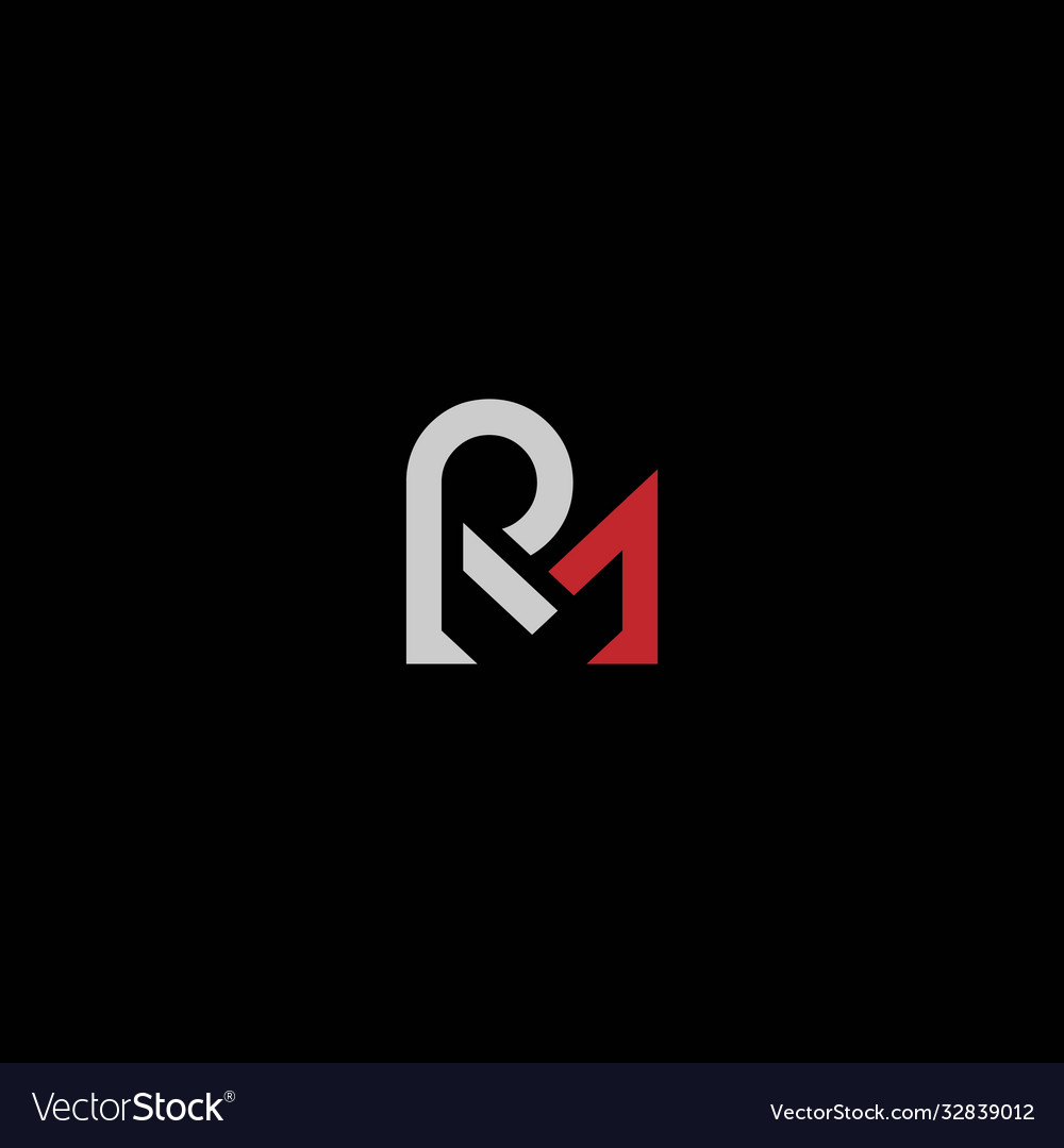 Mr or rm logo and icon designs with different